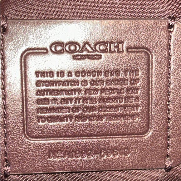 Coach Dreamer 36 Colorblock Suede Cream and Tan Satchel Bag - Picture 16 of 17